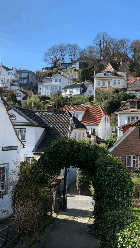 Das Treppenviertel in Blankenese